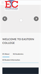 Mobile Screenshot of easterncollege.edu